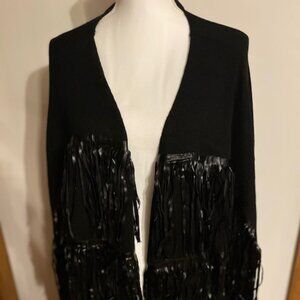 NWT 2FlyCo Fringe Cardigan Size 2X/3X